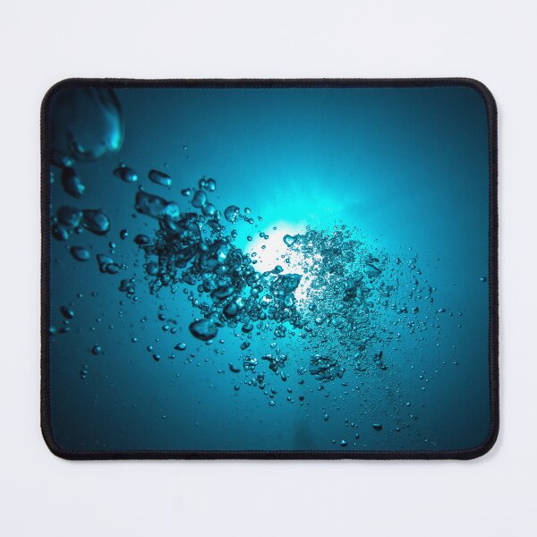 Item preview, Air bubbles in blue water  designed and sold by Trautonix.