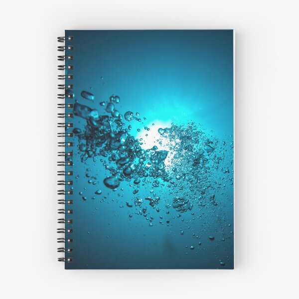 Item preview, Air bubbles in blue water  designed and sold by Trautonix.