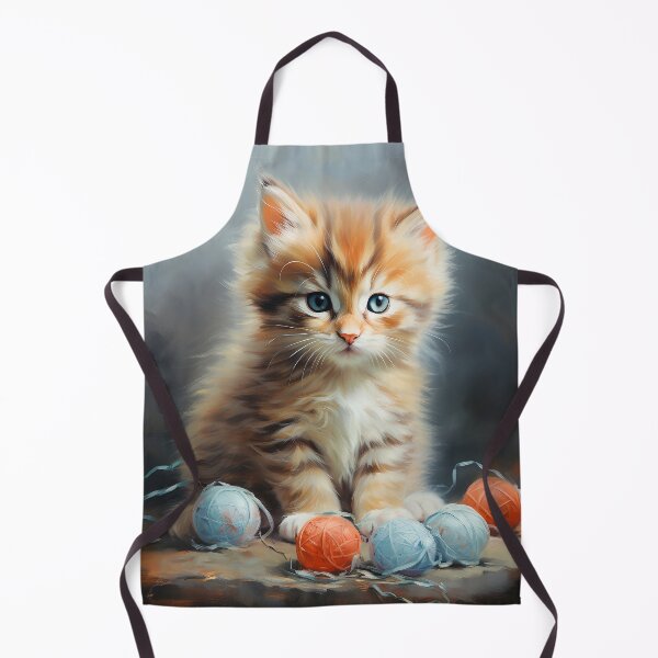 Item preview, Cute Ginger Kitten designed and sold by Red Witch Art.