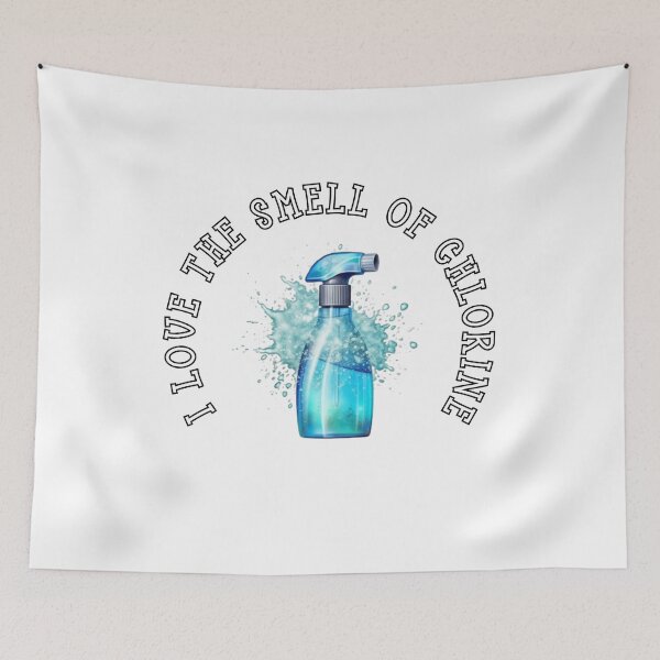 Item preview, I LOVE THE SMELL OF CHLORINE designed and sold by Tee Studio.