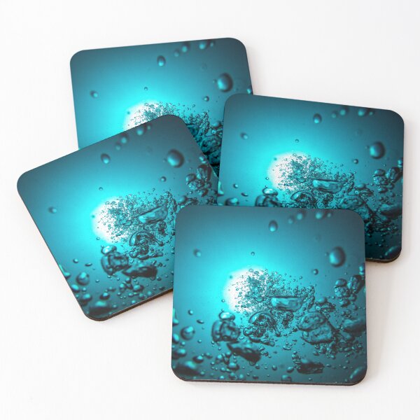 Item preview, Air bubbles in blue water  designed and sold by Trautonix.