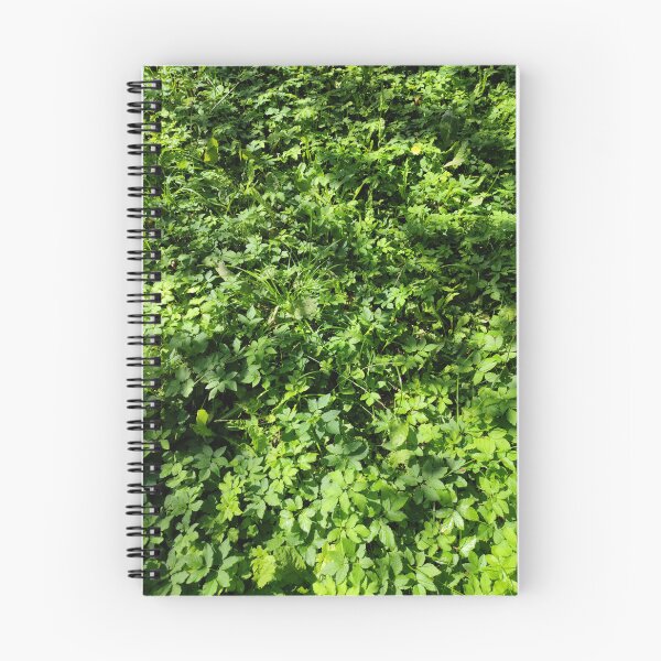 Item preview, Green summer grass and plant patch in a shady spot designed and sold by tshuki.