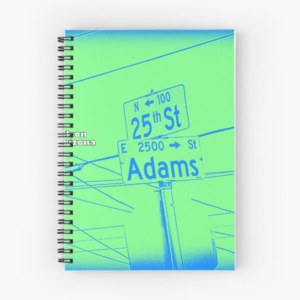Item preview, North 25th Street & East Adams Street, Phoenix, Arizona designed and sold by The Street Sign Store.