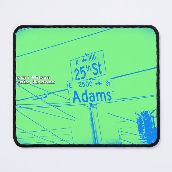 Item preview, North 25th Street & East Adams Street, Phoenix, Arizona designed and sold by The Street Sign Store.