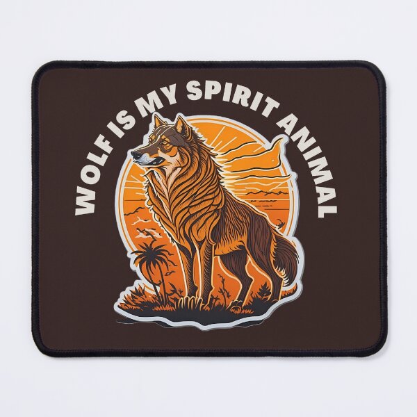 Item preview, Wolf Is My Spirit Animal designed and sold by YrtemmyS.