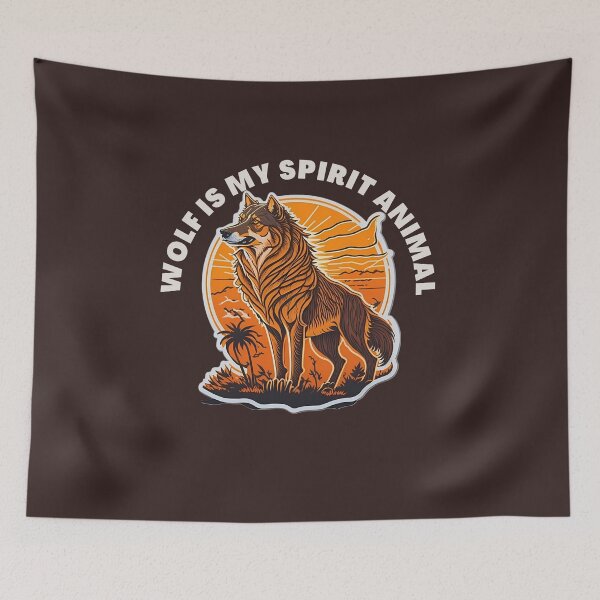 Item preview, Wolf Is My Spirit Animal designed and sold by YrtemmyS.