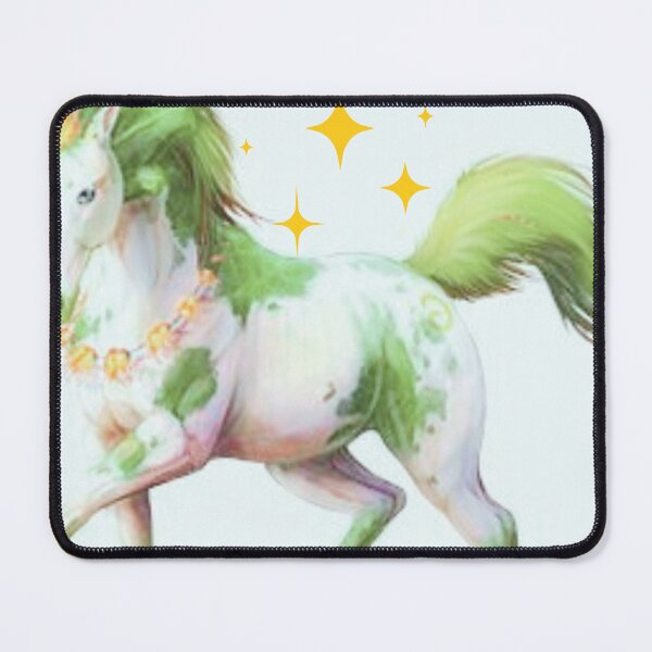 Item preview, Beautiful white and green horse with star designed and sold by Placeofallgifts.