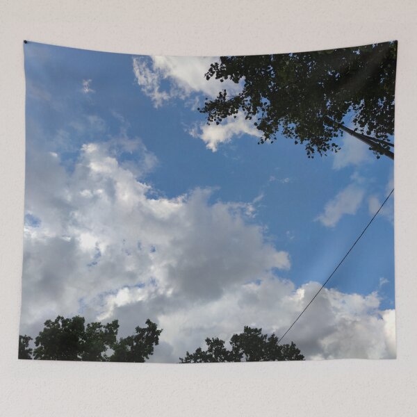 Item preview, Clouds from under a city street designed and sold by tshuki.