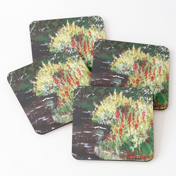 Item preview, Pocono Stream Acrylic Painting designed and sold by LindenTreeGifts.