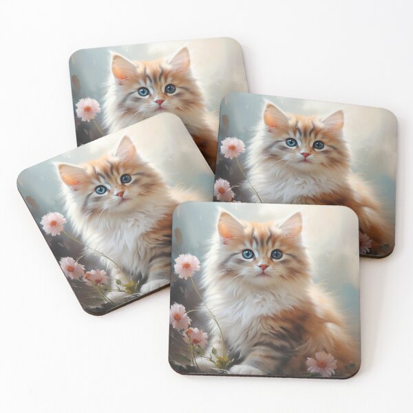 Item preview, Cute Ginger Kitten 1 designed and sold by Red Witch Art.