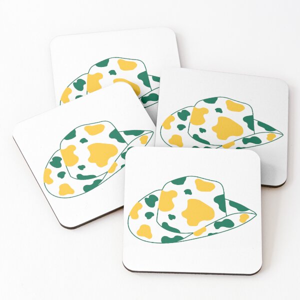 Item preview, Green and Yellow Cowboy Hat designed and sold by Allie Rockhill.