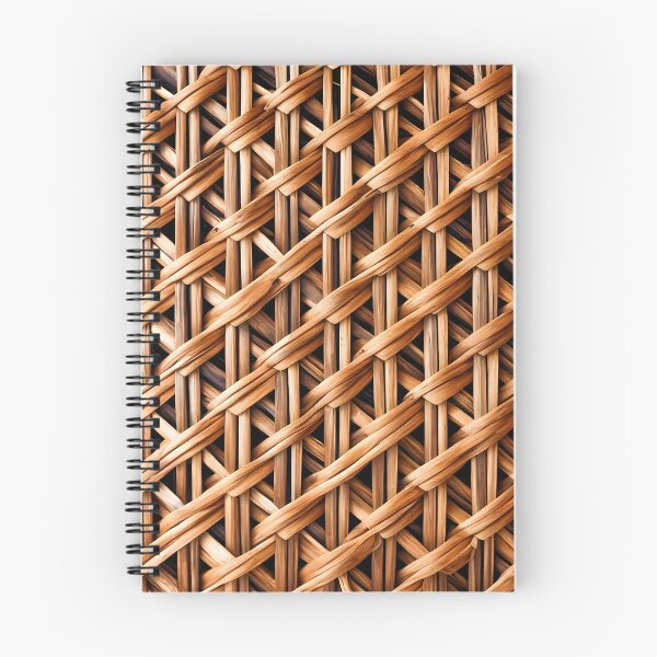 Item preview, Woven flat wooden material craft pattern in natural colors designed and sold by Rostislav Bouda.