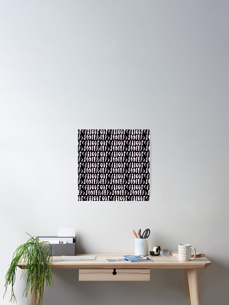 Black and Pink Sex Toy Pattern | Vibrator, Whip, Handcuff Pattern" Poster  for Sale by KinkShoppe | Redbubble