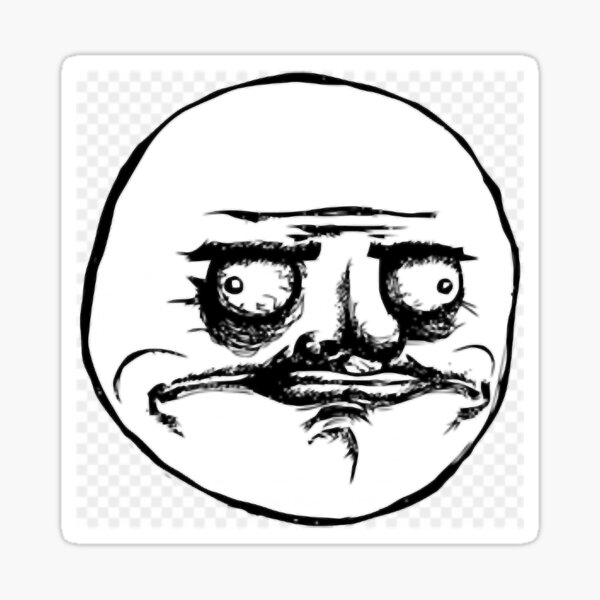 Trollface Internet troll Rage comic Sadness SAD!, why, comics, white png