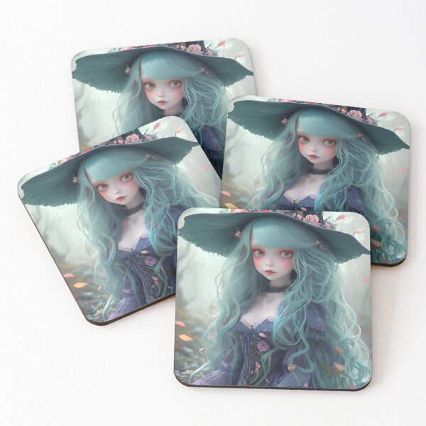 Item preview, Pretty Blue Witch designed and sold by WaryTales.