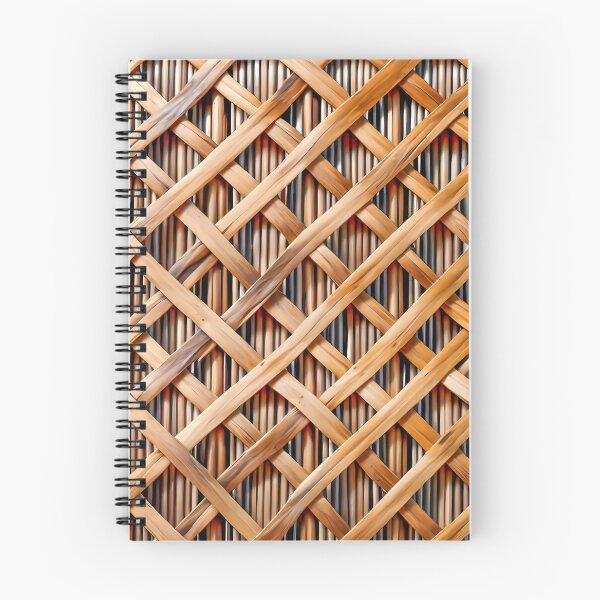 Item preview, Woven flat wooden material craft pattern handmade basket designed and sold by Rostislav Bouda.