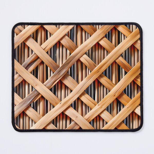 Item preview, Woven flat wooden material craft pattern handmade basket designed and sold by Rostislav Bouda.