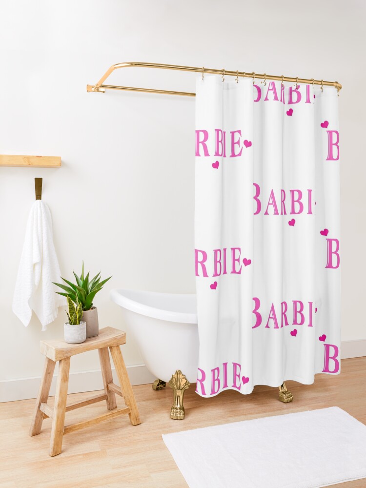 Disover barbie Shower Curtain