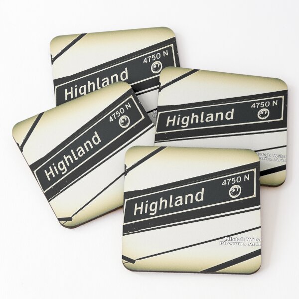 Item preview, Highland North, Phoenix, Arizona designed and sold by The Street Sign Store.
