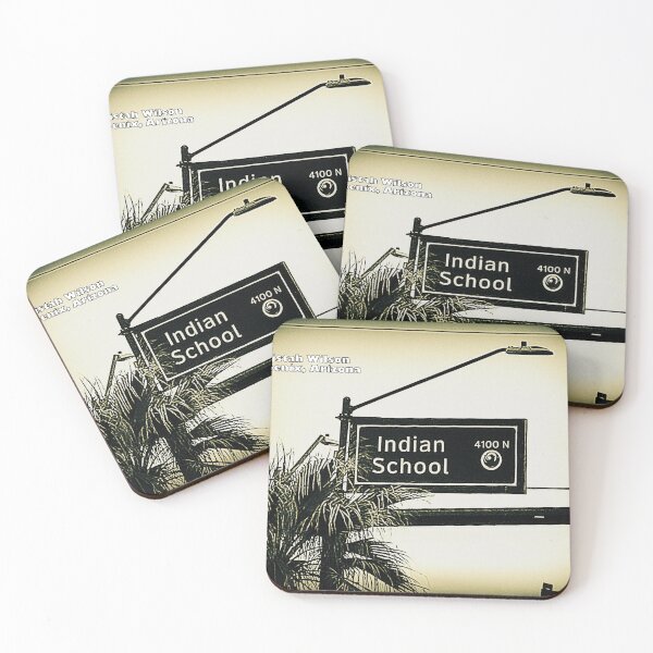 Item preview, Indian School North, Phoenix, Arizona designed and sold by The Street Sign Store.