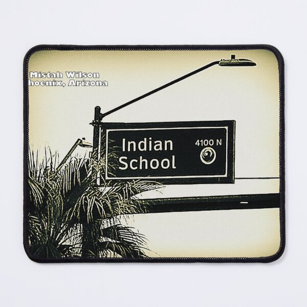 Item preview, Indian School North, Phoenix, Arizona designed and sold by The Street Sign Store.