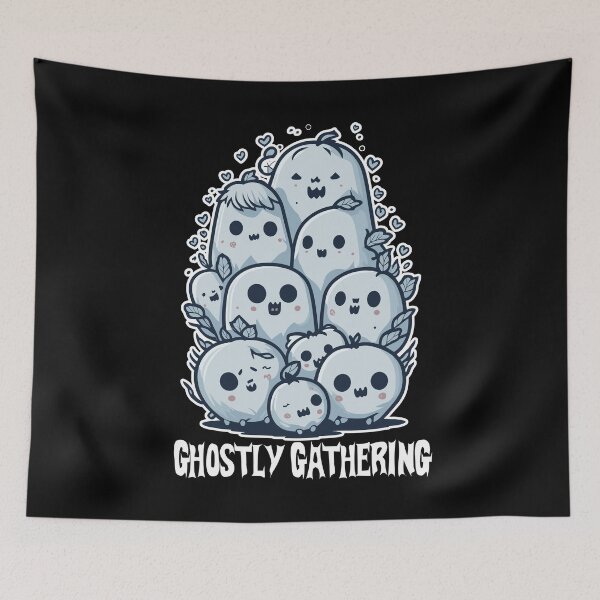 Item preview, Ghostly Gathering designed and sold by ThreadmyCanvas.