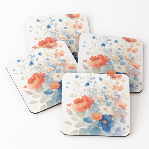 Item preview, Bunch of flowers. Fine Watercolor Floral Art Collection. designed and sold by paulo silveira.