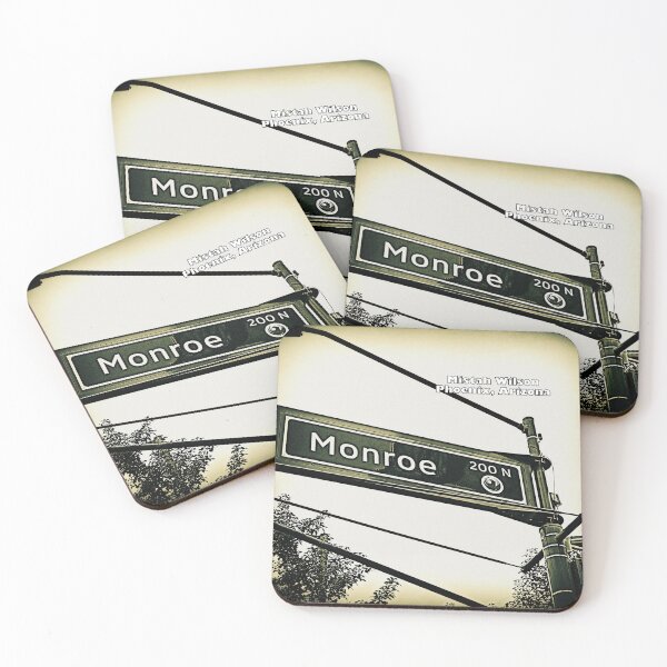 Item preview, Monroe North, Phoenix, Arizona designed and sold by The Street Sign Store.
