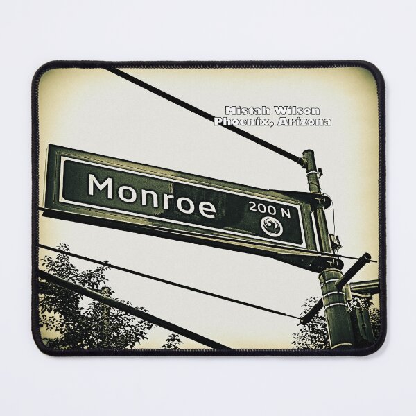 Item preview, Monroe North, Phoenix, Arizona designed and sold by The Street Sign Store.