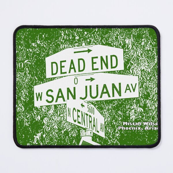 Item preview, West San Juan Avenue & North Central Avenue, Phoenix, Arizona designed and sold by The Street Sign Store.