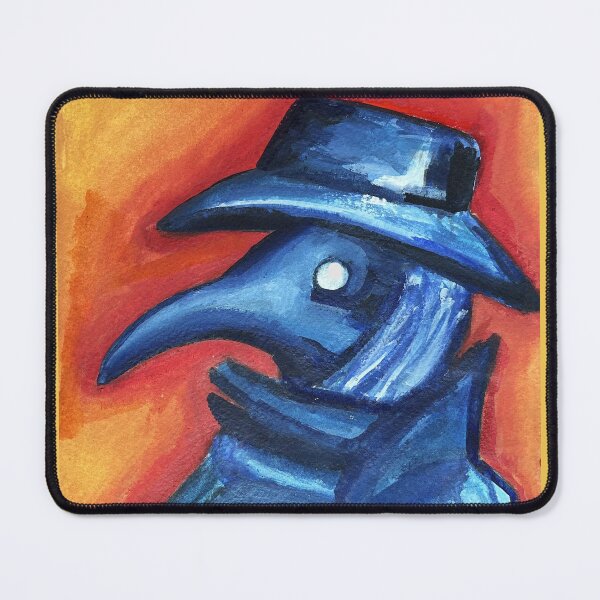 Item preview, Plague Doctor, handpainted designed and sold by Anoushay.