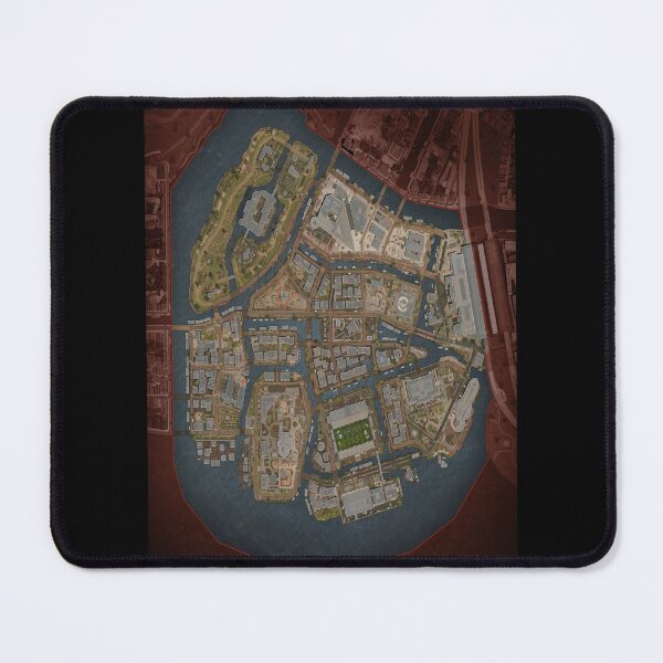 Item preview, Vondel Map - Al Mazrah Map - Ashika island Map designed and sold by jaggyboy.