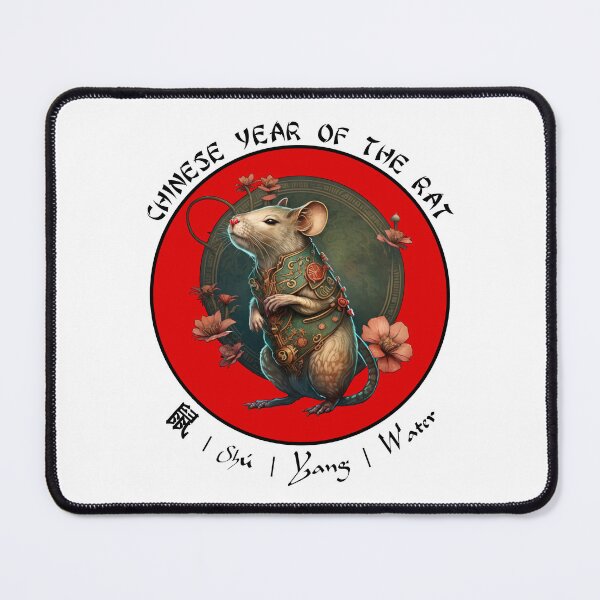 Item preview, Colourful Chinese Year Of The rat Design designed and sold by SparkleBrush.