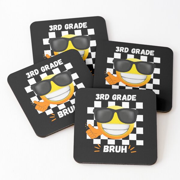 Item preview,  Groovy 3rd Grade Bruh Smile Face Back To School Teacher designed and sold by justbe  admirable.