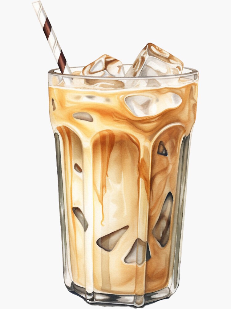 Iced Latte  Sticker
