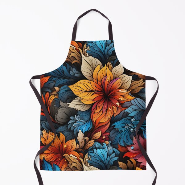 Item preview, Tropical Oasis: Lush Leaves and Hibiscus Seamless Pattern designed and sold by Moo7shop.