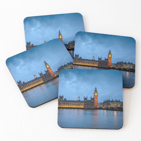 Item preview, Big Ben and Houses of Parliament at dusk. London designed and sold by bailey-cooper.