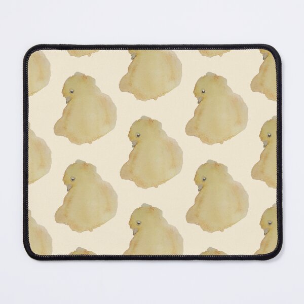 Item preview, Neutral Yellow Abstract Watercolor Bird designed and sold by dashaporoshina.