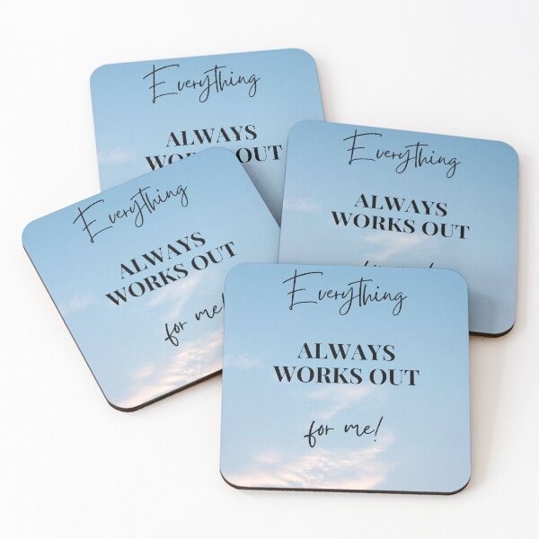 Item preview, Everything always works out for me designed and sold by Andrew Johnys.