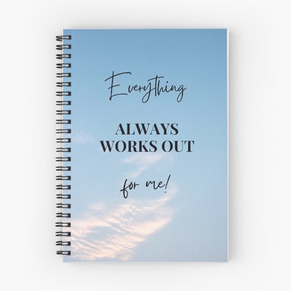 Item preview, Everything always works out for me designed and sold by Andrew Johnys.