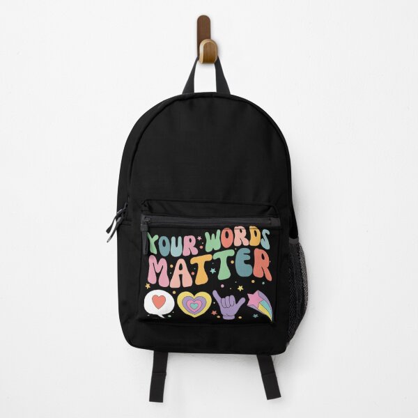 Item preview, Your Words Matter Shirt AAC SPED Teacher Inclusion Tshirt Neurodiversity Bcba Slp OT Teachers Gift Language Special Education Words Matter back to school gifts for teachers designed and sold by SouQ-Art.