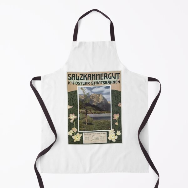 Item preview, Salzkammergut Austria Vintage Poster 1910 designed and sold by KristyGislason.