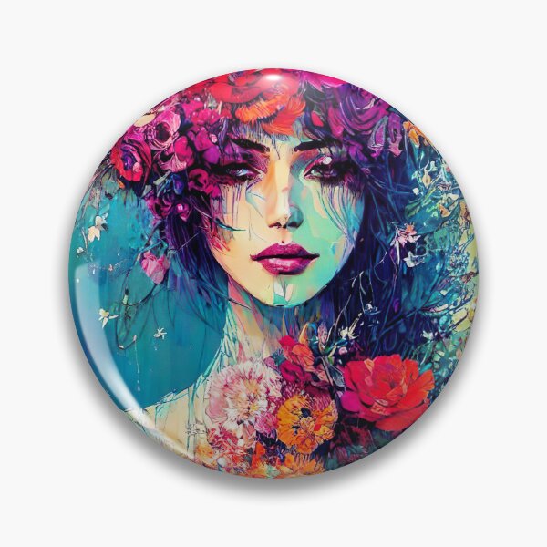 Item preview, Flower Portrait designed and sold by Lucian Lupescu.