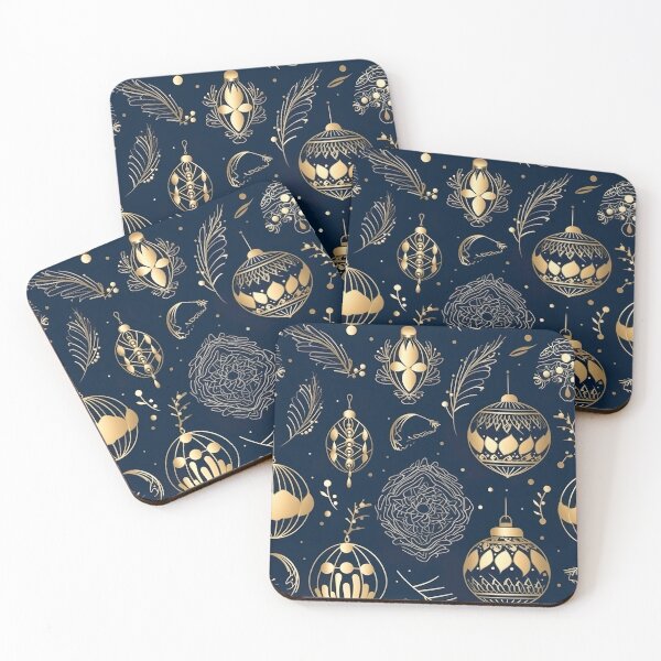 Item preview, Wintery modern design with Christmas motifs designed and sold by Pflugart.