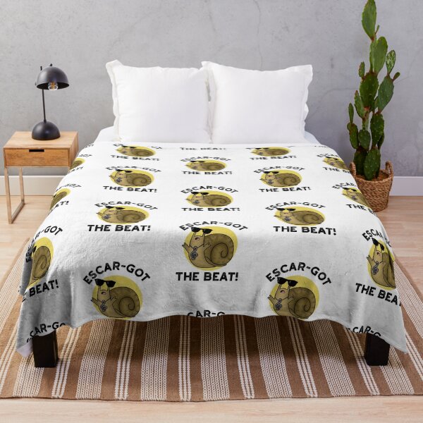 Item preview, Escar-got The Beat Funny Escargot Puns designed and sold by punnybone.