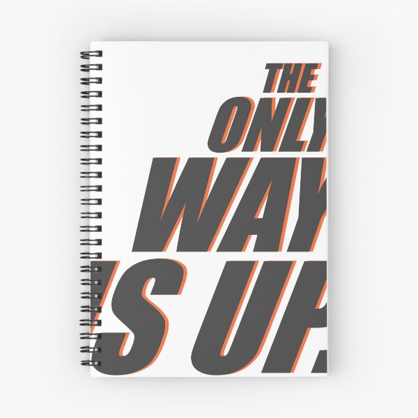 Item preview, "The only way is up" quote T-shirt designed and sold by vikyky.