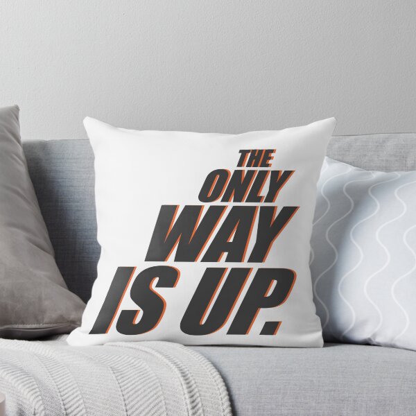 Item preview, "The only way is up" quote T-shirt designed and sold by vikyky.