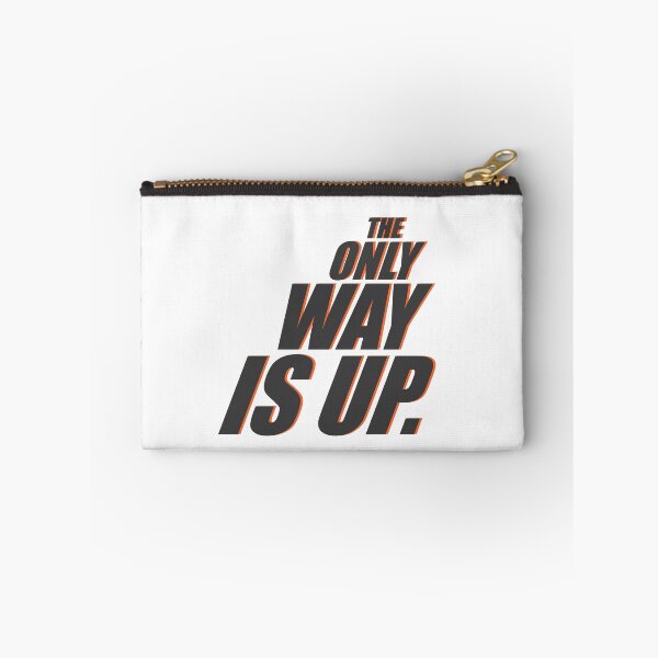 Item preview, "The only way is up" quote T-shirt designed and sold by vikyky.