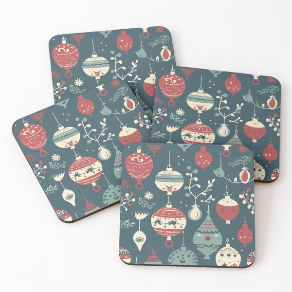 Item preview, Wintery modern design with Christmas motifs designed and sold by Pflugart.