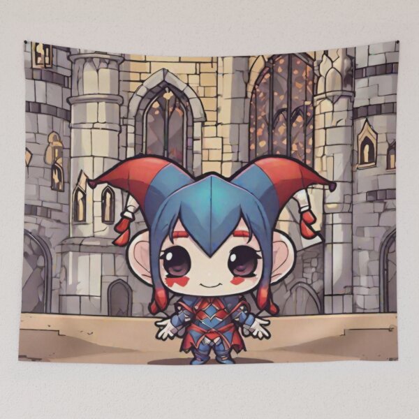 Item preview, Jester Chibi designed and sold by WaryTales.